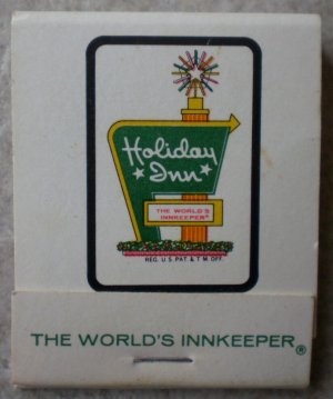 Vintage Matchbook Holiday Inn Matches