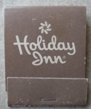 Vintage Matchbook Holiday Inn Gray Matches