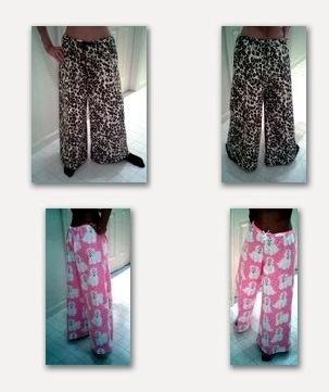 Custom Made Flannel Pajama Bottoms or Lounge Pants