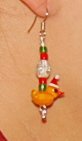 Duck Earrings-In Honor of my Daughter in the US Navy and a "Desert Duck"