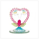 Spun Glass Hummingbirds and Heart
