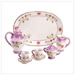Mini Floral Tea Set