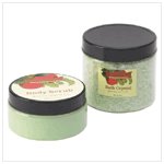 Apple-Scented Body Scrub & Crystal Set