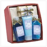 Lavendar and Sage Bath Set