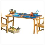 Pine Wood Picnic Table