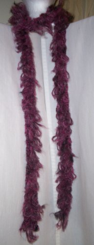 Skinny Purple Scarf