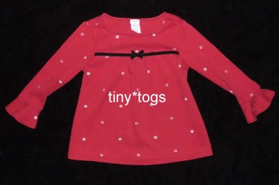Gymboree Holiday Magic Swing Top Flowers Bow 4 4T HTF