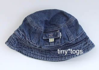 Gymboree My Dinosaur Denim Bucket Hat 6 9 12 EUC