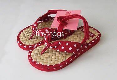 NWT Gymboree Red White Blue Star Sandals 7 8 2T 3T