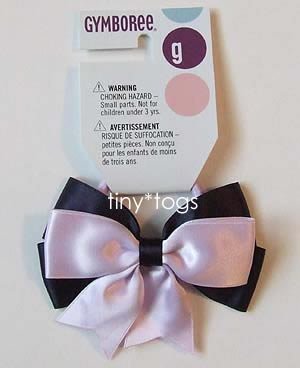 NWT Gymboree European Holiday Lavender Satin Bow Pony 6