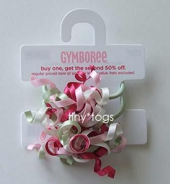 NWT Gymboree Classroom Kitty Satin Curly Hair Ponies 5