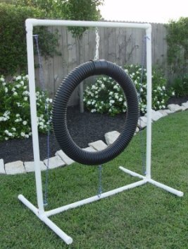 Tire Jump for Dog Agility