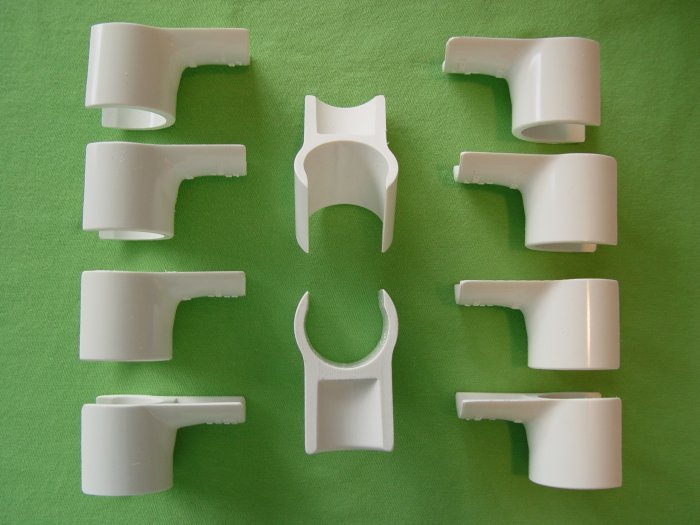 Jump Cups for Dog Agility - 10 Jump cups fits 1" PVC (ID)