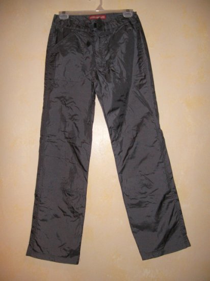 UNION BAY~Gray LINED Nylon/WINDBREAKER Pants NEW sz 5