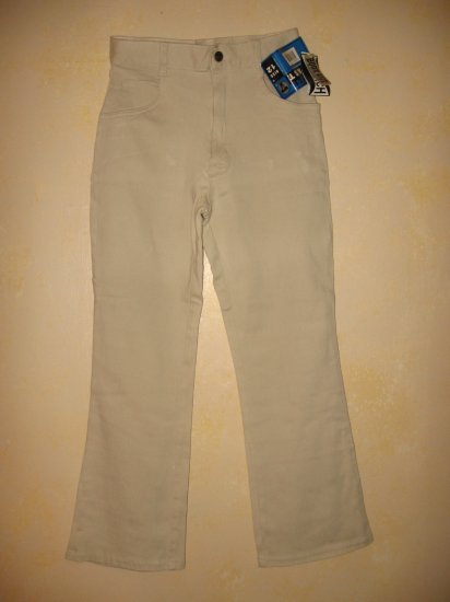 New w/Tags~FRENCH TOAST~CREAM Boot Cut STRETCH JEANS sz 12