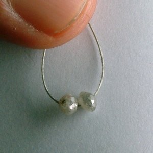 0.51 ct. Diamond Bead Collection – intense silver sparkle