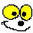 abstract SMILEY FACE - custom Italian charm - CUTE !