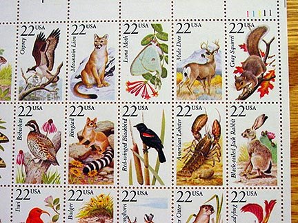 North American Wildlife se-tenant Choice #2286-2335 CV$69+