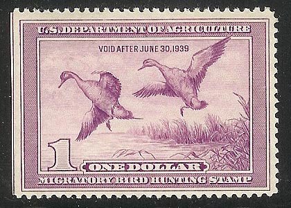 RW5 Mint Never hinged Superb Federal OG CV $425.