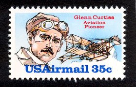 C100 Mint Never Hinged GLENN CURTISS Mystic $1.40