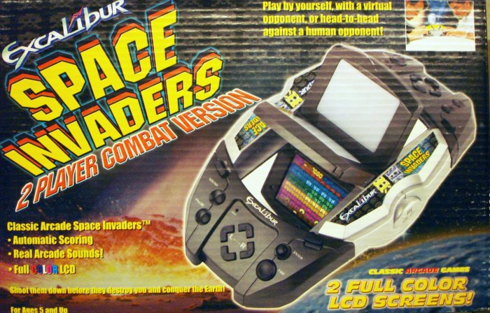 Excalibur 402-2 Space Invaders Double Player