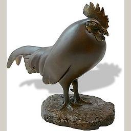 Rooster Sleeping by Francois Pompon