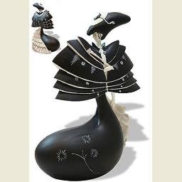 Black Cape Statue (Oscar Wilde's Salome) by Aubrey Beardsley