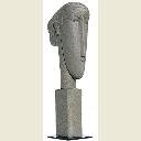Abstract Head Statue (1911 - 1912) by Modigliani