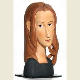Modigliani Jeanne Hebuterne Face (1918)