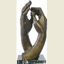 Cathedral Clasping Hands by Rodin