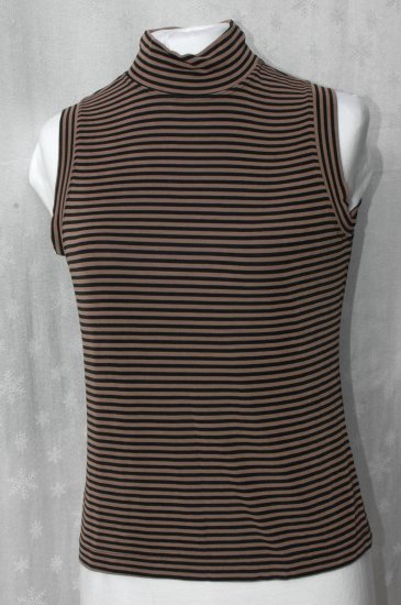 CHICO'S PRIVATE EDITION Slinky Mock Turtleneck top - Chico's 1 S M