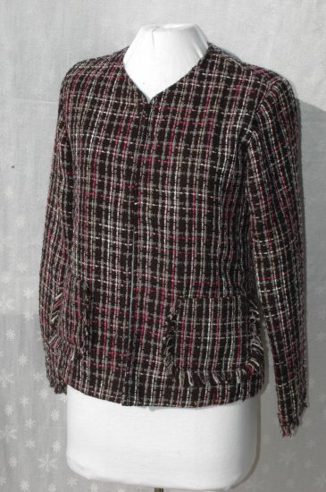 CHICO'S Tweed Jacket Blazer - Chicos Size 0 - S