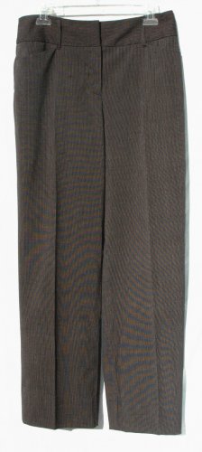 CHICO's Black Pinstripe Slacks - Chicos Size 1.5