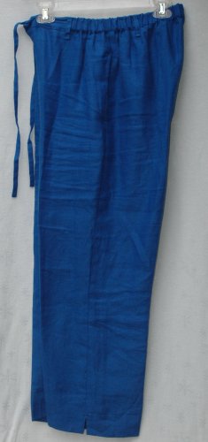 JAMS WORLD Cobalt Blue - HYDRANGEA - Drawstring Pants - Size Medium