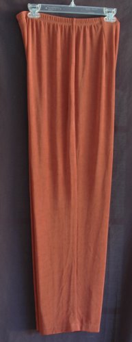CHICO's TRAVELERS Copper Slinky Knit Pants - Chicos Size 3 Large XL