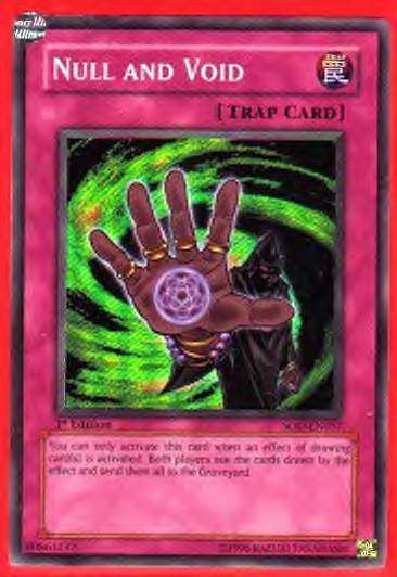 NULL AND VOID, SUPER RARE FOIL, SOD-EN057