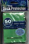 YUGIOH CARD PROTECTORS, PACK OF 50, SERPENT GREEN