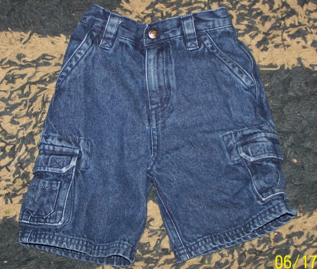 Nice NN boys 4T Arizona denim cargo shorts