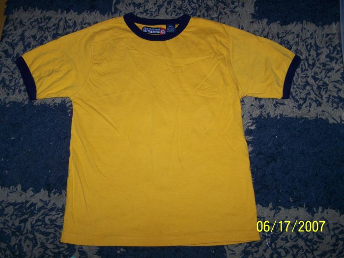 NN boys sz xl 7 seattle cotton works ringer shirt