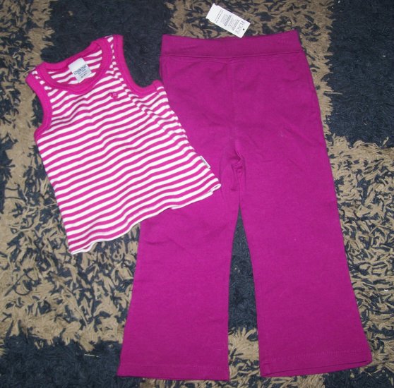 NWT girls 3T Childrens Place/Oshkosh outfit tank/pants