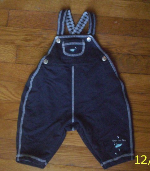 LN boys 3-6 mos Gymboree under the sea overalls HTF