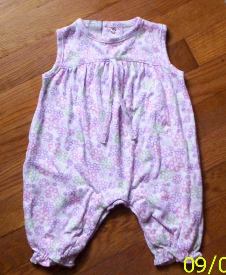 Precious LN girls 3 mos Honey Pot floral romper/outfit