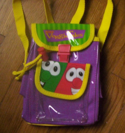 SALE AWESOME LN Childs VeggieTales mini backpack bob larry