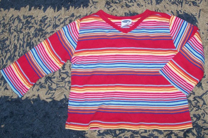 Nice girls sz 5/5T Old Navy 3/4 slv shirt