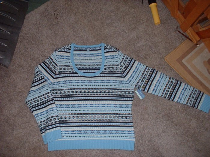 Ladies Plus Size XL Sweater NEW with tags. PRICE REDUCED! Shipping INCLUDED!