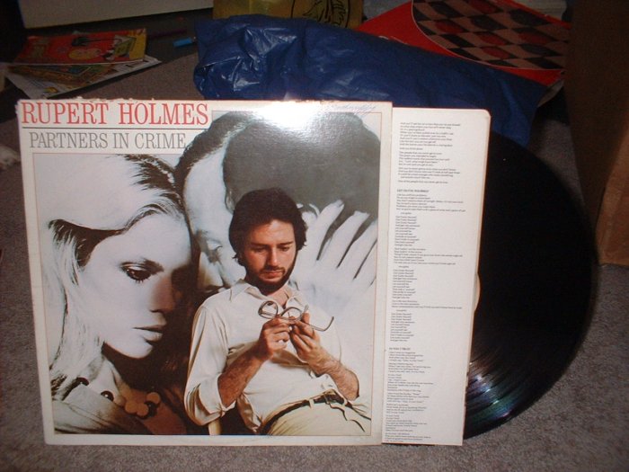 Robert Holmes "Partners in Crime" Vinyl Record Album (we combine shipping)