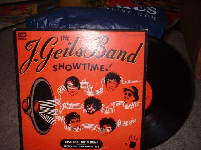 The J. Giels Band Showtime Historic live album record vinyl (we combine shipping)