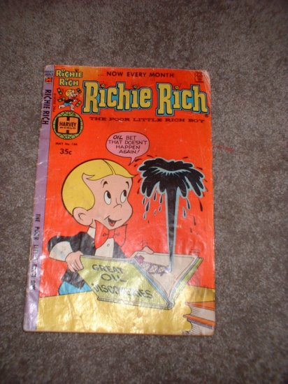 2 Richie Rich Comic Magazines! Cartoon Vintage **SHIPPING INCLUDED**