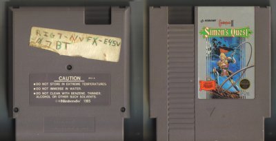 Castlevania II Simon's Quest NES Vintage Game Original Nintendo