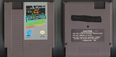 Rad Racer NES Vintage Game Original Nintendo